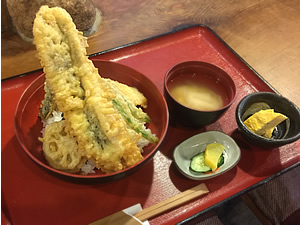 穴子天丼